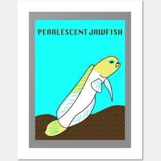 PEARLESCENT JAWFISH Posters and Art